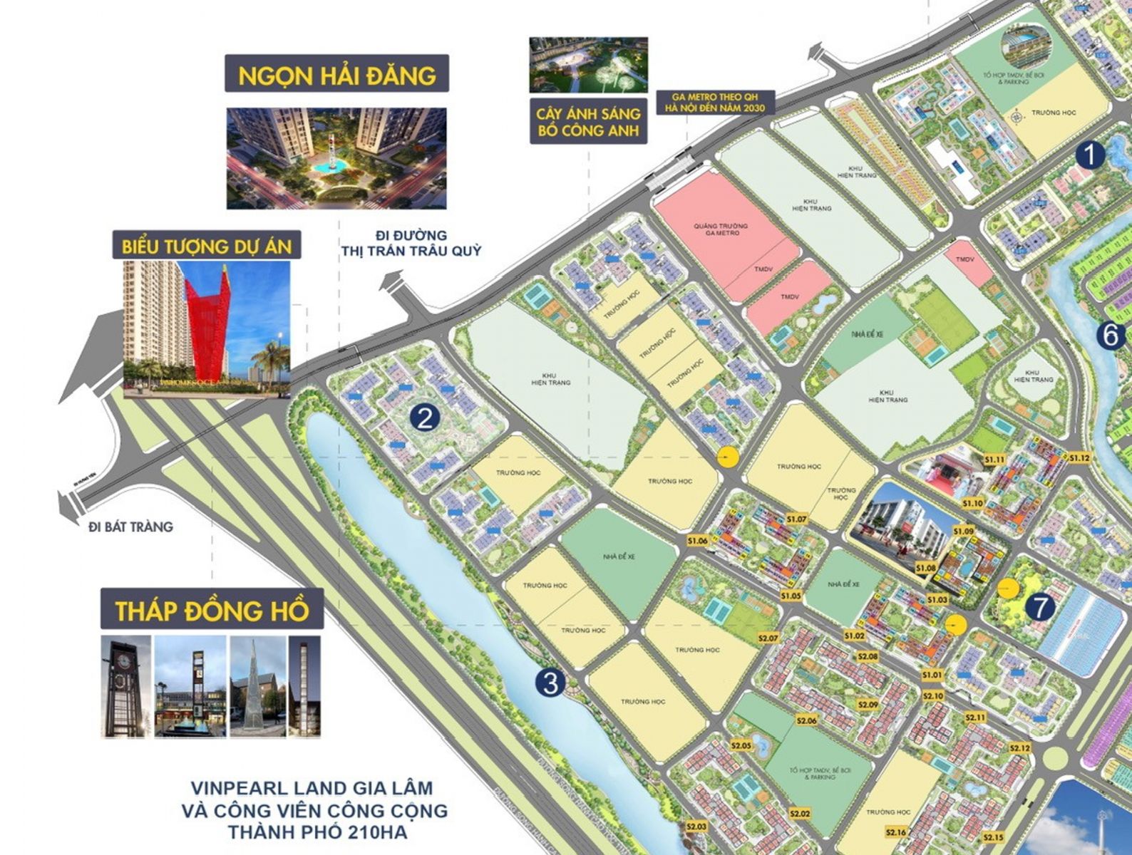 Mặt bằng Vinhomes Ocean Park